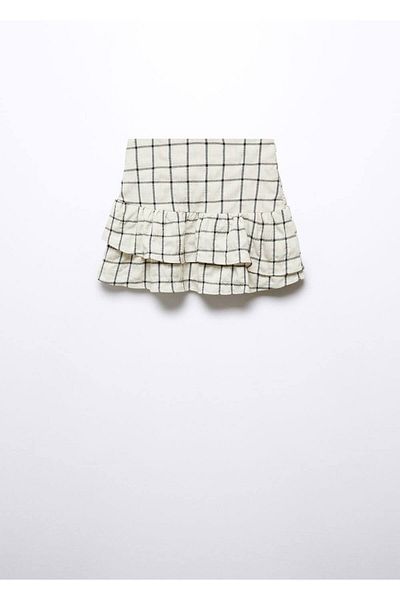 MANGO Kids Ecru Skirt for Kids