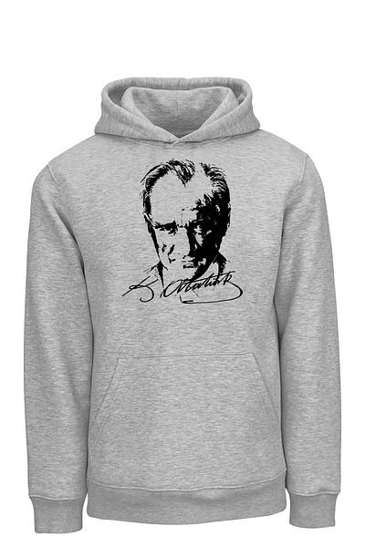ADA BEBEK ÇOCUK Φούτερ με κουκούλα με στάμπα Ataturk Unisex