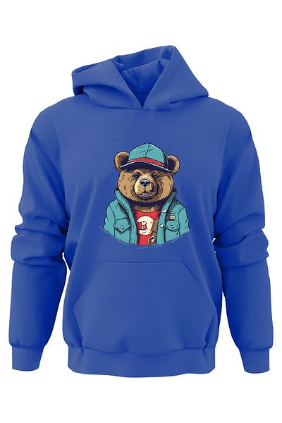 ADA BEBEK ÇOCUK Φούτερ με κουκούλα σε στυλ Unisex Bear