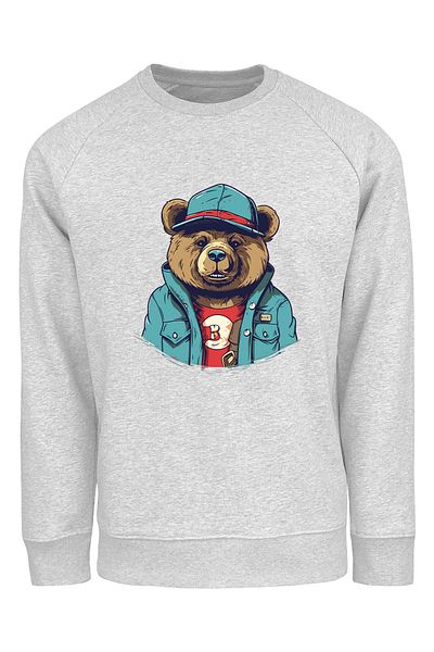 ADA BEBEK ÇOCUK Φούτερ με στάμπα Unisex Style Bear