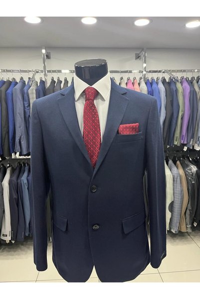 ENRICO MASAROTTI KAŞE KIŞLIK YÜN SLIMFIT CEKET