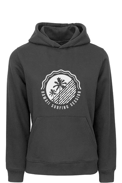 ADA BEBEK ÇOCUK Φούτερ με κουκούλα Unisex Hawaii Surfing Session