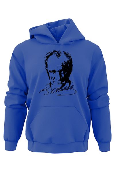 ADA BEBEK ÇOCUK Φούτερ με κουκούλα Unisex Ατατούρκ