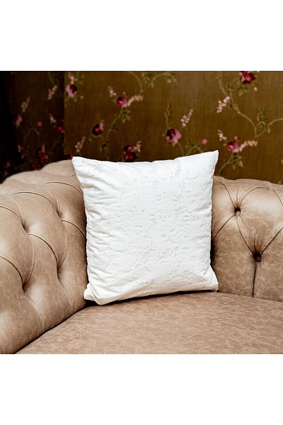 menesahome White Colored Punch, Punch Cushion, Pillow Case PNC,