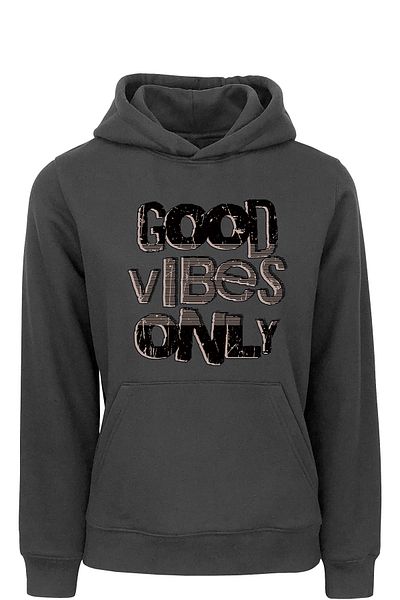 ADA BEBEK ÇOCUK Φούτερ Unisex Good Vibes Only Hooded