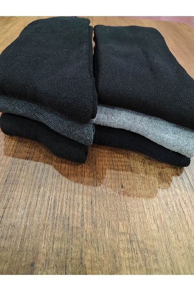 Leement socks Мъжки чифт от 6 зимни дебели хавлиени чорапи, памучни