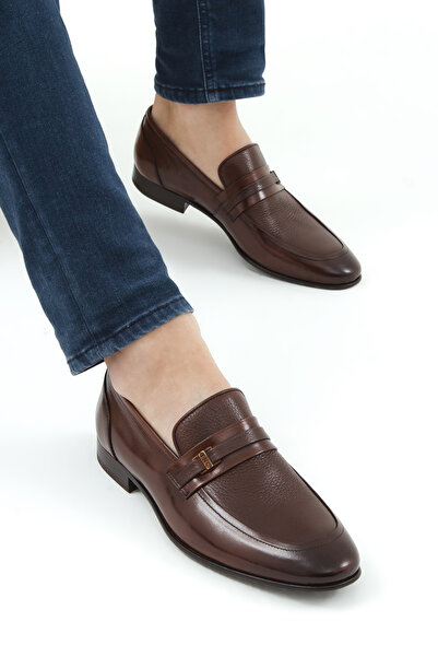 Tamer Tanca Erkek Hakiki Deri Makosen Ayakkabı 537 3073 Erk Ayk Sk21-22