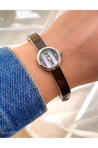 Bay hediye Tamamı Full Çelik Kararmaz 5ATM Su Geçirmez Özel Kilitli Kelepçe M...