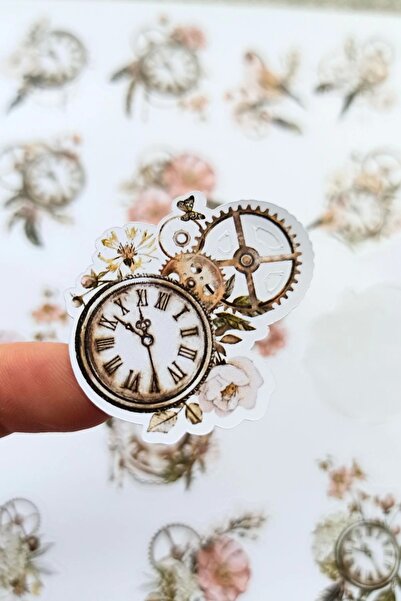 Mona Craftist 14 قطعة من ملصقات الكمبيوتر المحمول ذات اللون المائي العتيق على...