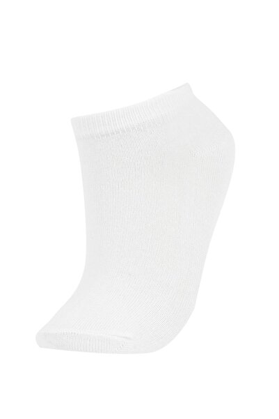 DeFacto Girl's 5-Piece Cotton Booties Socks