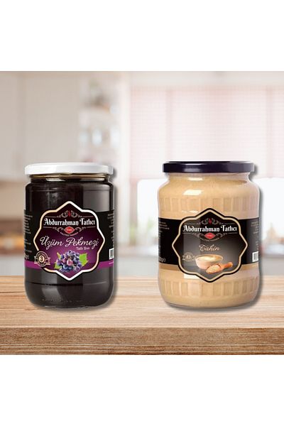 Abdurrahman Tatlıcı Tahini 700 g & Grape Molasses 800 g