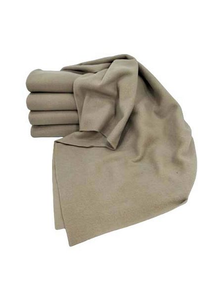 ecottonworks Beige Polar Shawl 5 Pieces Cafe Restaurant Hotel Shawl