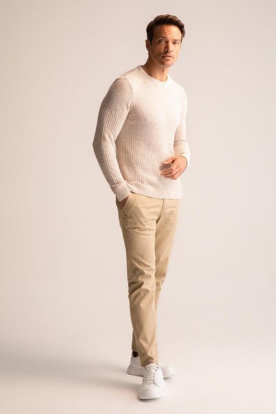 DeFacto Πλεκτό πουλόβερ Regular Fit Crew Neck R1175az22wn