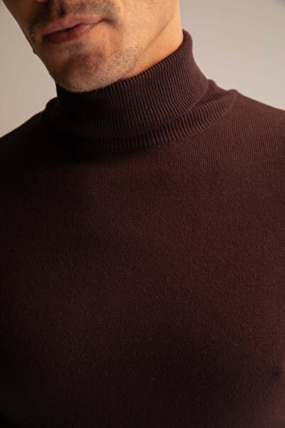 DeFacto Slim Fit Turtleneck Knitwear Sweater