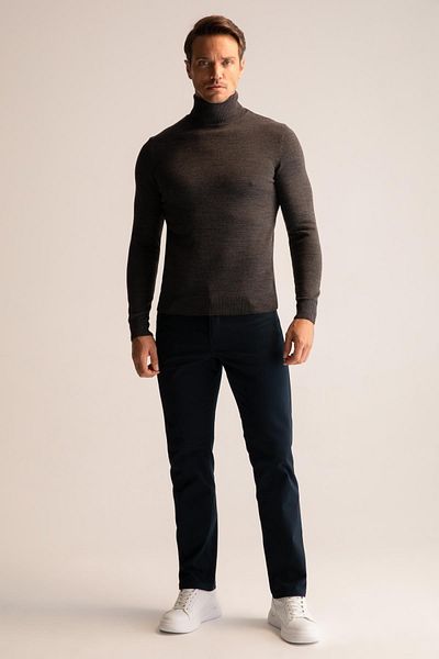 DeFacto Slim Fit Turtleneck Knitwear Sweater
