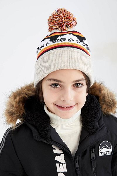 DeFacto Boy's Pompom Beret X8957a622wn