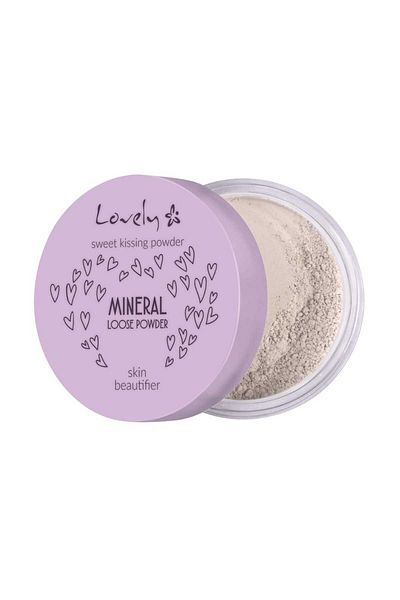 Lovely Mineral Loose Powder Anti-Shine Silky And Smoothness effect