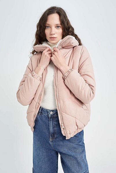 DeFacto Bunda Relax Fit Puffer s podšívkou Polar