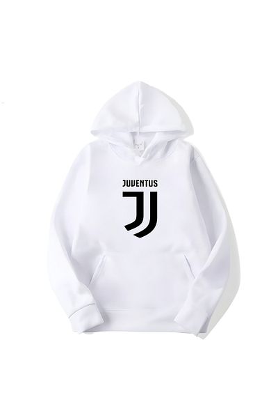 MAGORS Μακρυμάνικο φούτερ SVART WEAR Juventus με εμπριμέ βαμβακερή κουκούλα