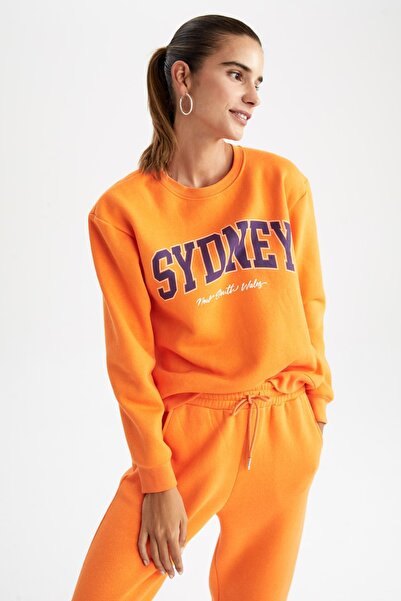 DeFacto Fit Nba Chicago Bulls Boxy Fit Kapüşonlu Kalın Sweatshirt