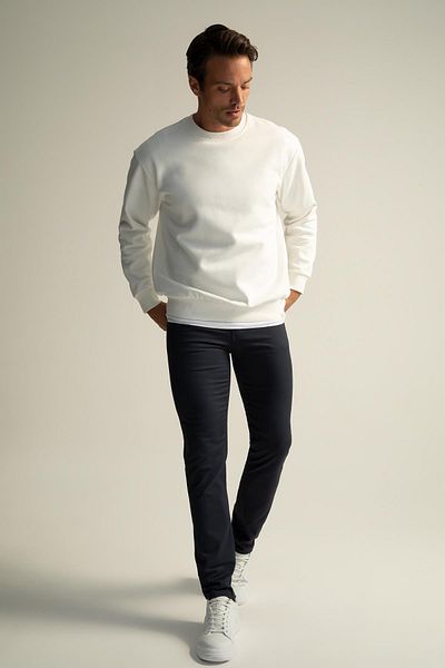 DeFacto Extra Slim Fit Basic Chino Pants U6628az22au