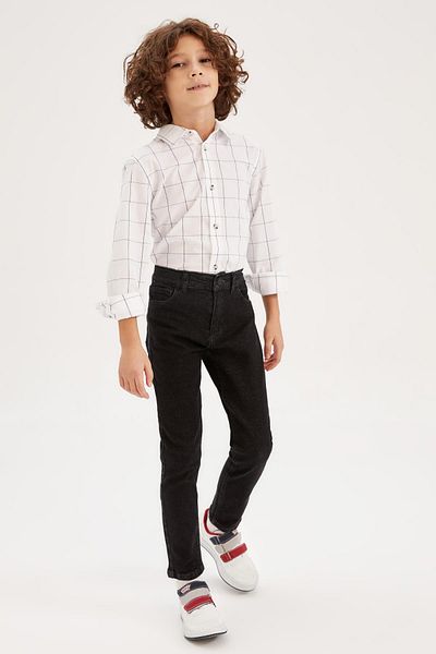 DeFacto Boy's Slim Fit Jean Trousers