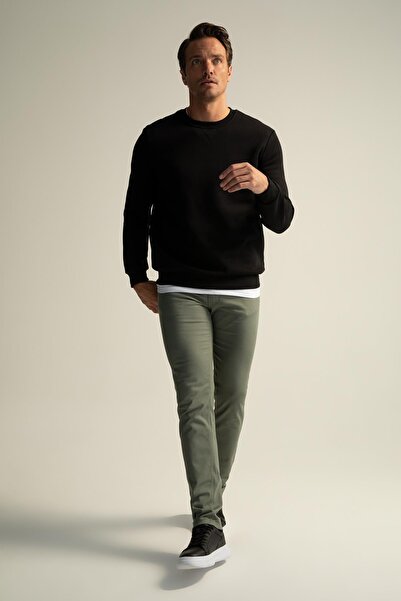DeFacto Extra Slim Fit Basic Chino Trousers
