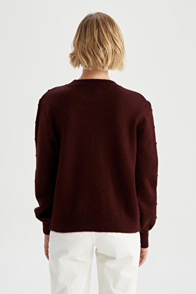DeFacto Relax Fit Crew Neck Sweater