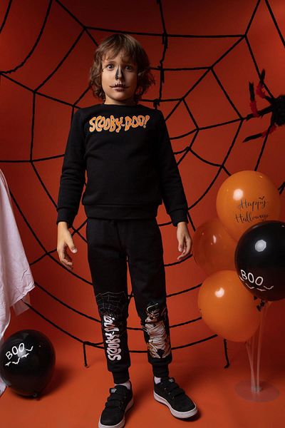 DeFacto Chlapecká mikina Scooby Doo s tématikou Crewneck