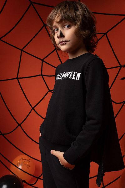 DeFacto Φούτερ Cape με θέμα το Halloween για αγόρια Y2304a622wn