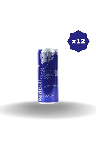 Red Bull REDBULL ENERJİ İÇECEĞİ BLUE EDİTİON 250 ML X 12 ADET