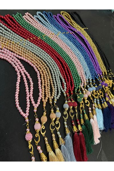 Markapolin Pearl Rosary 99 lu Vaves ανάμεικτο χρώμα 20 τμχ