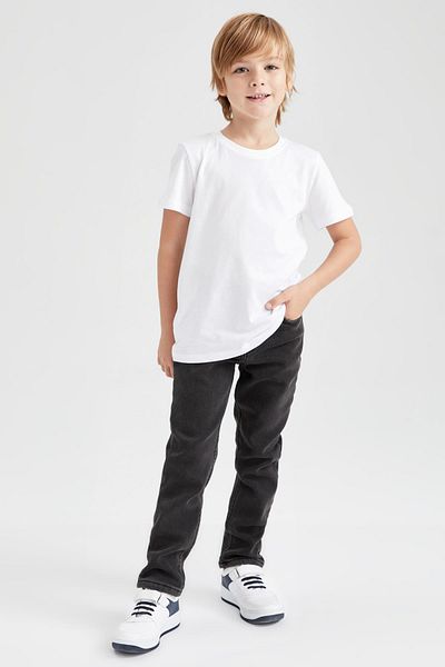 DeFacto Boy's Slim Fit Jean Trousers