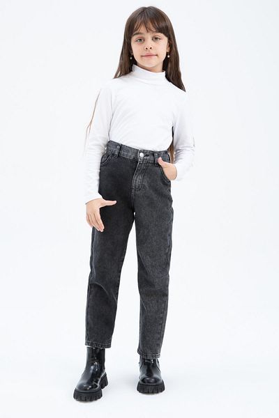 DeFacto Pantaloni Jean Mom Fit pentru fetiță