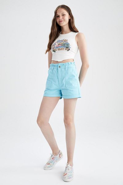 DeFacto Coool Regular Fit 100% Cotton Shorts Y7876az22sm