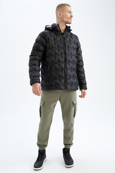 DeFacto Fit Regular Fit Hooded Puffer Coat