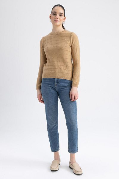 DeFacto Regular Fit Crew Neck Sweater
