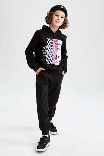 DeFacto Σετ 2 τεμαχίων για αγόρι με στάμπα