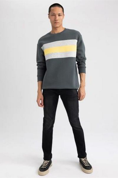 DeFacto Φούτερ Comfort Fit