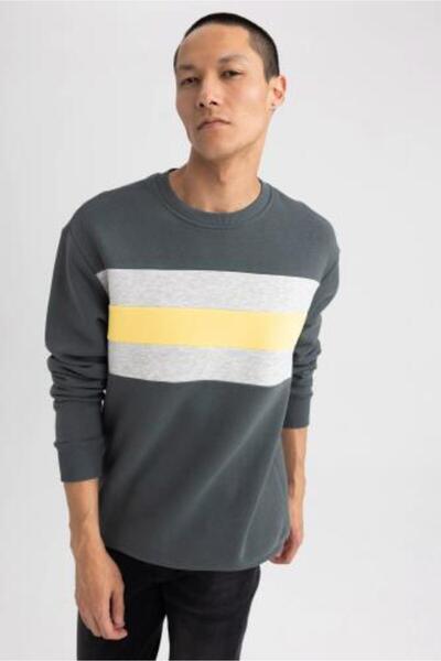 DeFacto Comfort Fit Sweatshirt