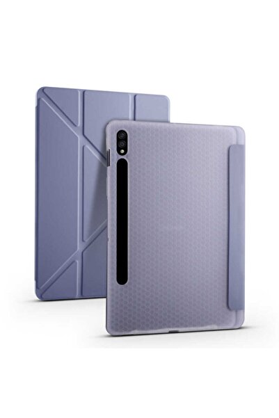 MOBAX Samsung Galaxy Tab S7 S8 11 Inç X700 T870 Kılıf Kalem Bölmeli Trifoldin...