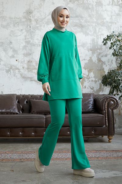 InStyle Miora Spanish Ankle Double Suit - Green