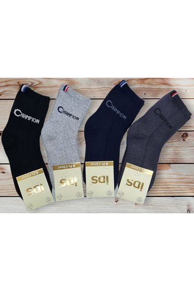 idssocks Детски зимни чорапи за хавлии, 12 броя