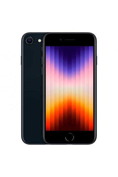 Apple Yenilenmiş iPhone Se 2022 (3.Nesil) 64 GB Siyah Cep Telefonu (12 Ay Garantili) - C Kalite