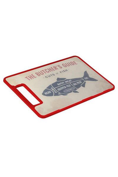 Herevin Patterned Cutting Board 19.5 cm X 29.3 cm-fish