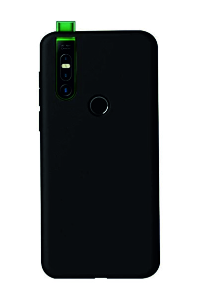 eonaks Infinix S5 Pro Kılıf Kamera Korumalı Silikon Rubber Arka Kapak