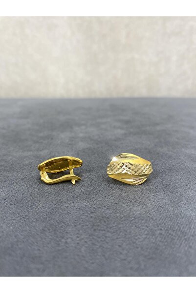 ARSLANTAŞ 1989 8 Ayar Altın Fantezi J Küpe