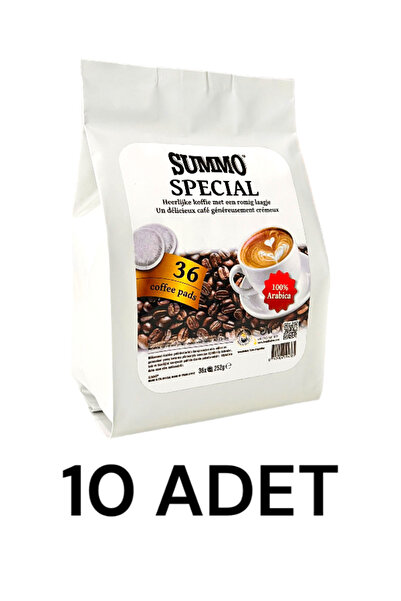 SUMMO Special Coffee Pods 360'lı Süper Avantaj Paketi (36x10) Pot Kahve Kapsülü