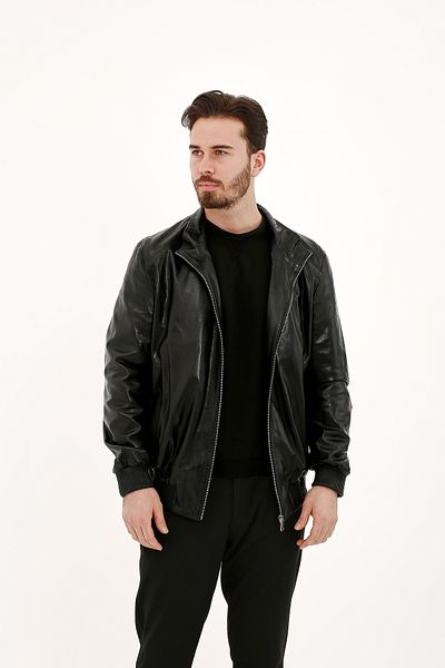 Tamer Tanca Men's Leather Leather Coat Leather Coat 797 2274 Erk Derimont Sk22/23