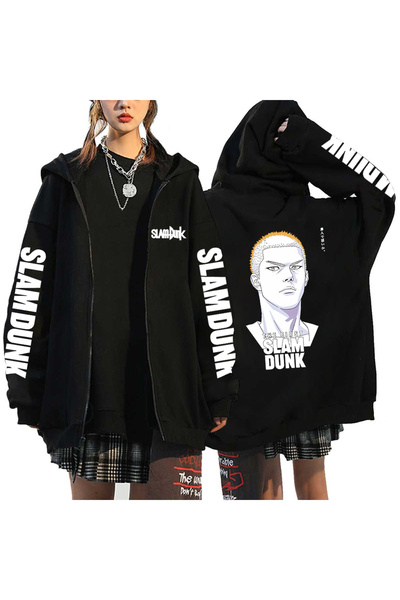 GALASHOP Unisex Anime SLAM DUNK Zip Hoodie mod73